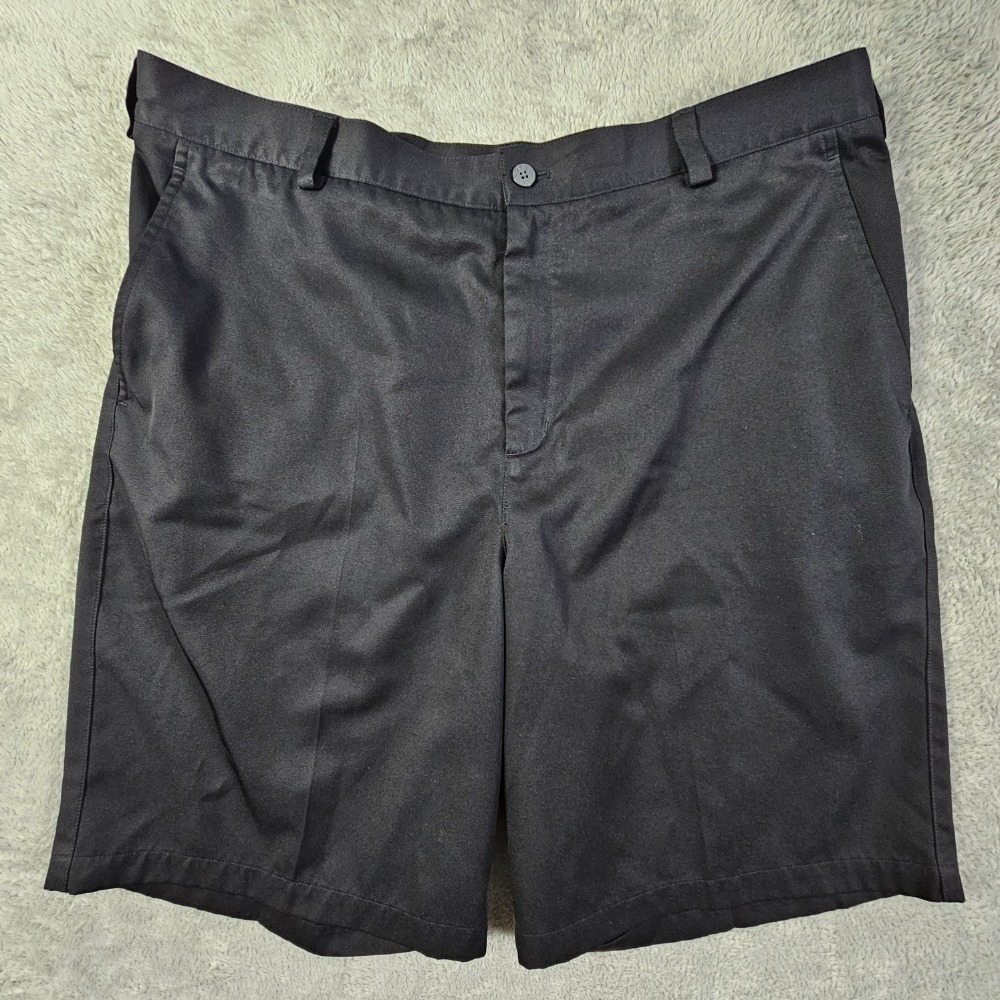 Nike Golf Shorts Fit Dry Black Men's 38 Flat Front Athletic Performance Comfort